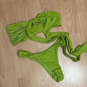Green Bikini Set